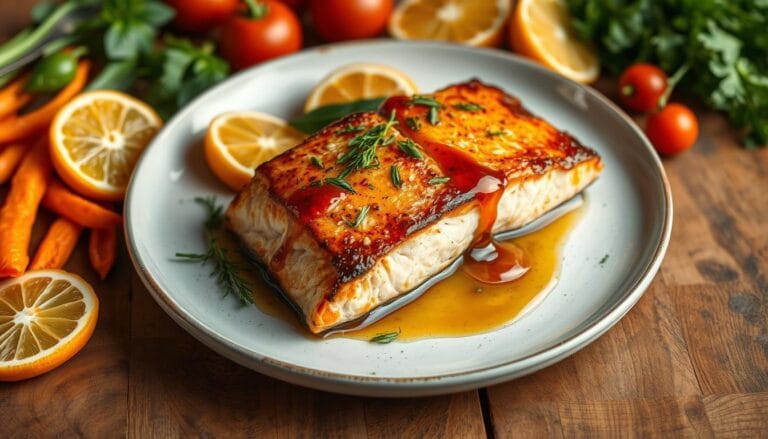 hot honey salmon