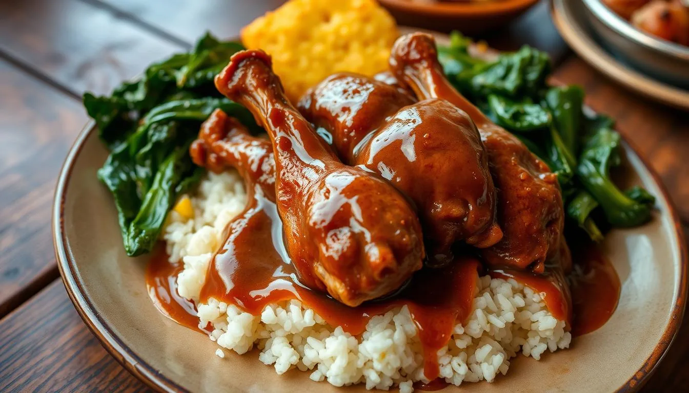 smothered turkey wings