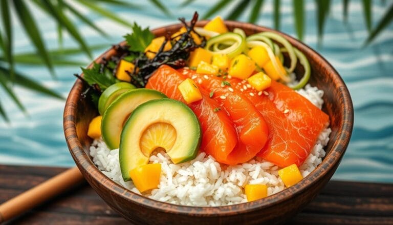 salmon poke bowl recipe