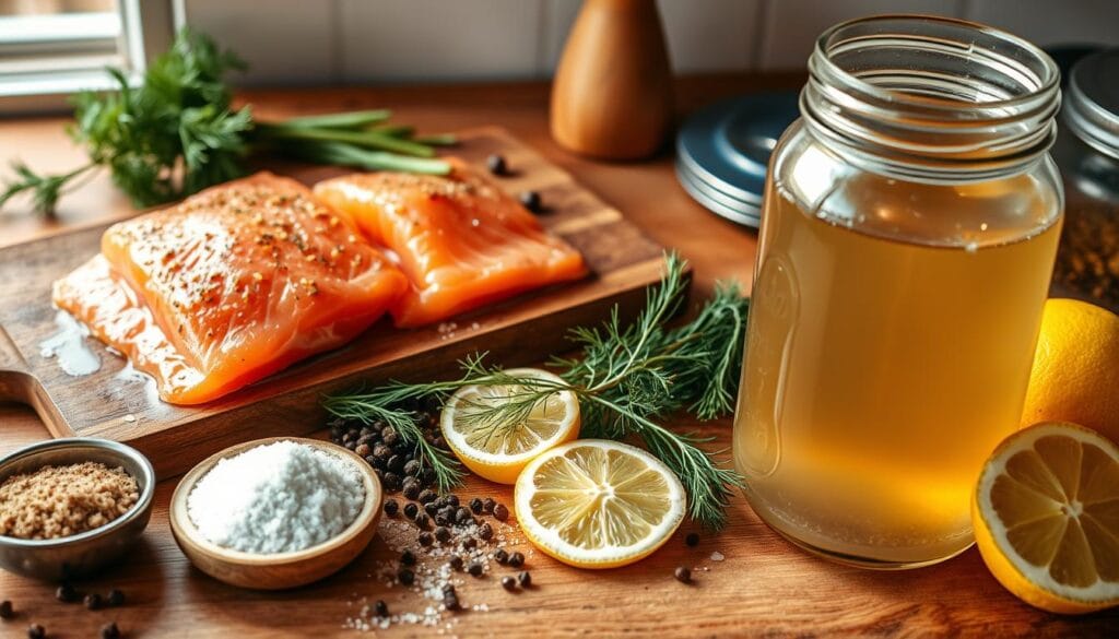 smoked salmon brine recipe