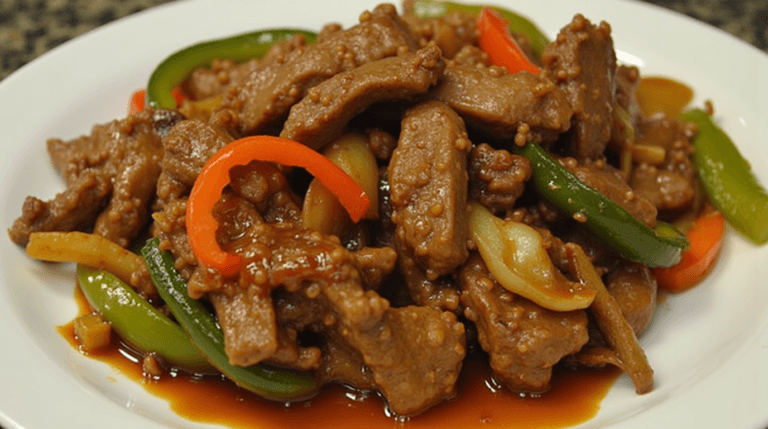 Easy Chinese Pepper Steak Recipe Perfect Dinner Idea!