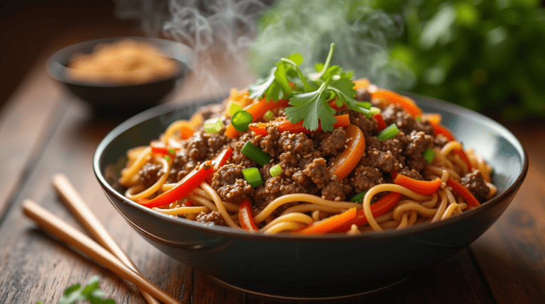 Craving a quick, flavorful meal? Try [GROUND BEEF MONGOLIAN NOODLES] today! Learn simple tips to elevate your dish and impress family. Discover now.