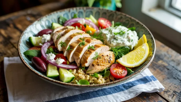 Greek Chicken Bowls