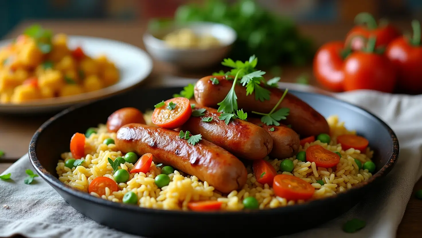 Sausage and rice recipes