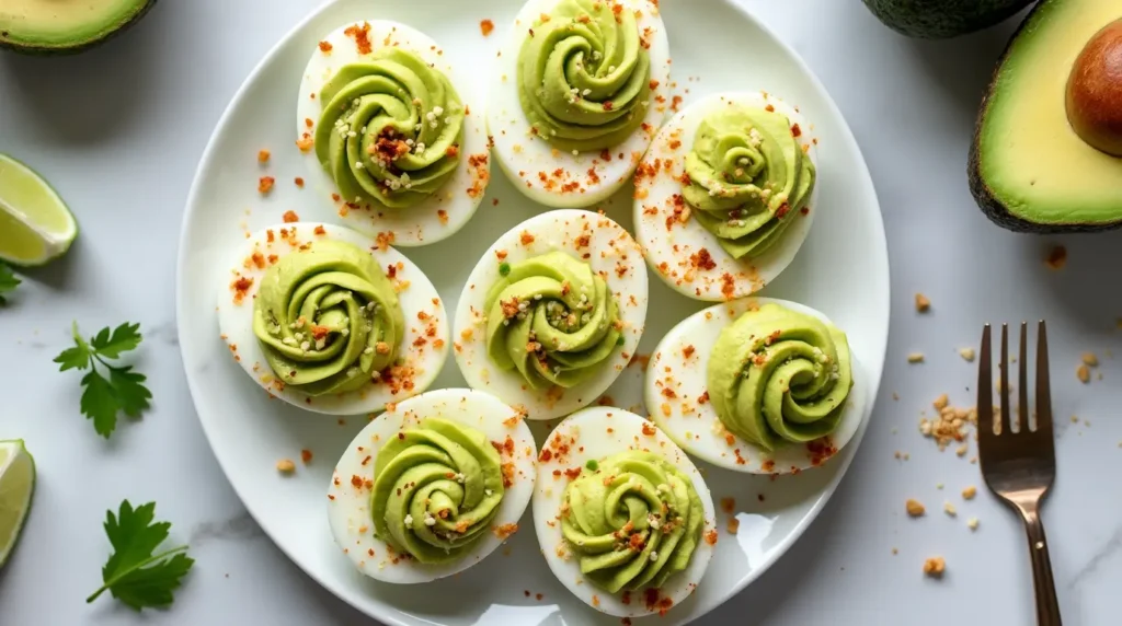 How to Make Deviled Avocado Eggs in Under 10 Minutes